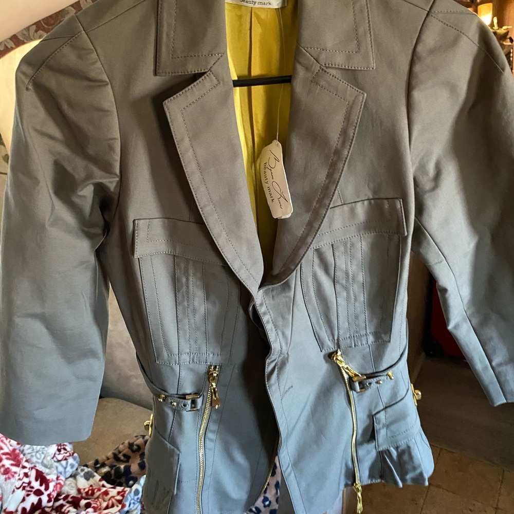 Byron Lars Concrete Jacket